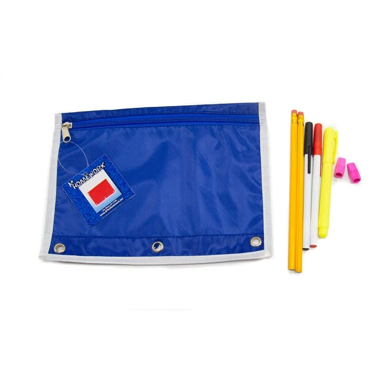 Pencil Pouch Middle School Supply Kit - 8 Pieces Prefilled 1