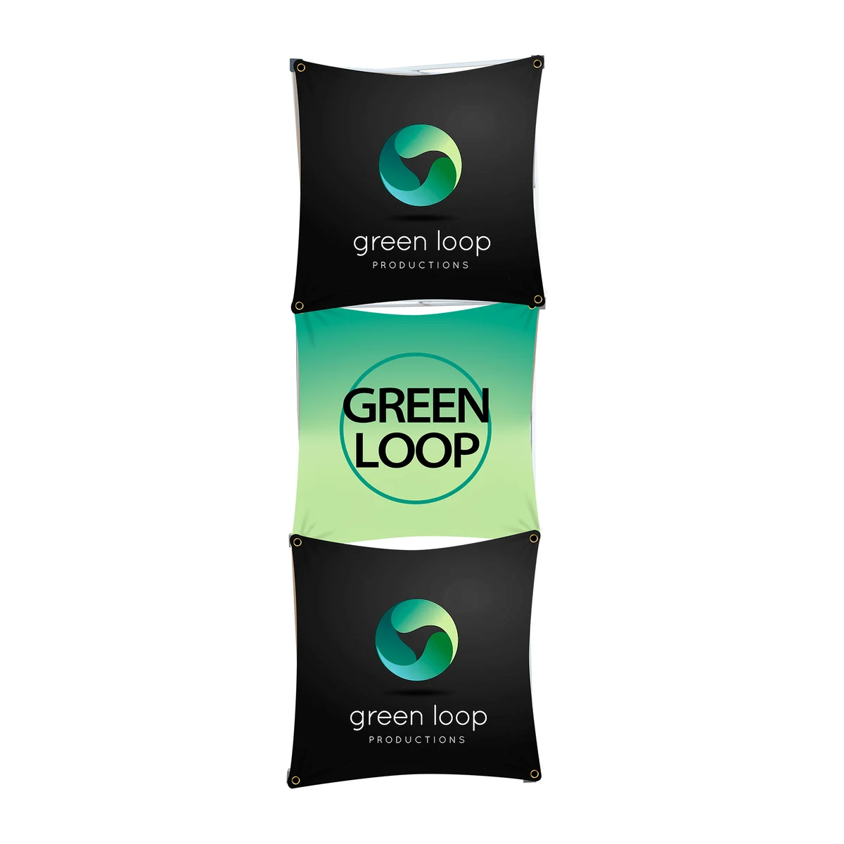 Floor Standing Grid Banner 28"x84" 1