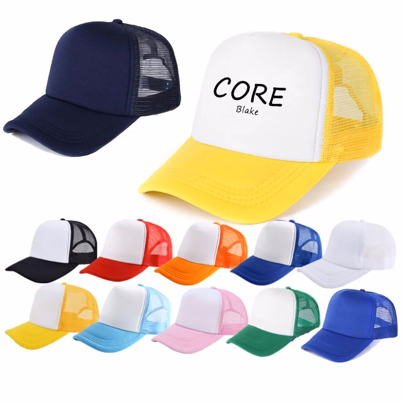 Unisex Mesh Baseball Cap Polyester Trucker Hat