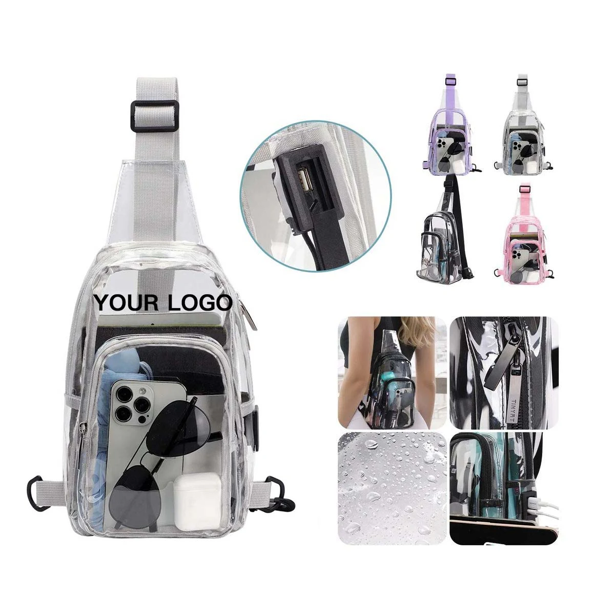 Durable Waterproof Crossbody Bag for Travel 1