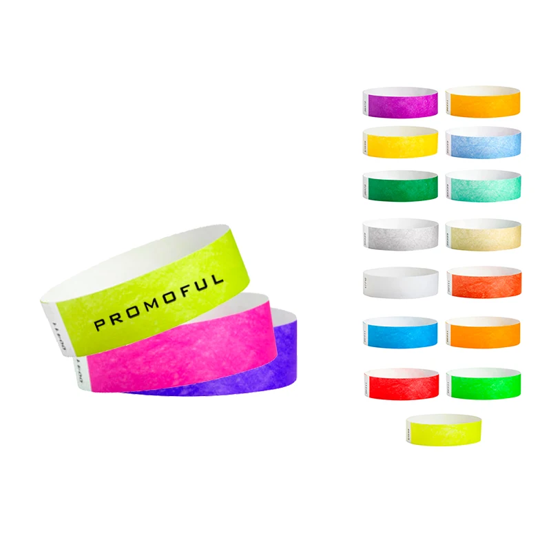 3/4" CustomTyvek Wrist Band 1