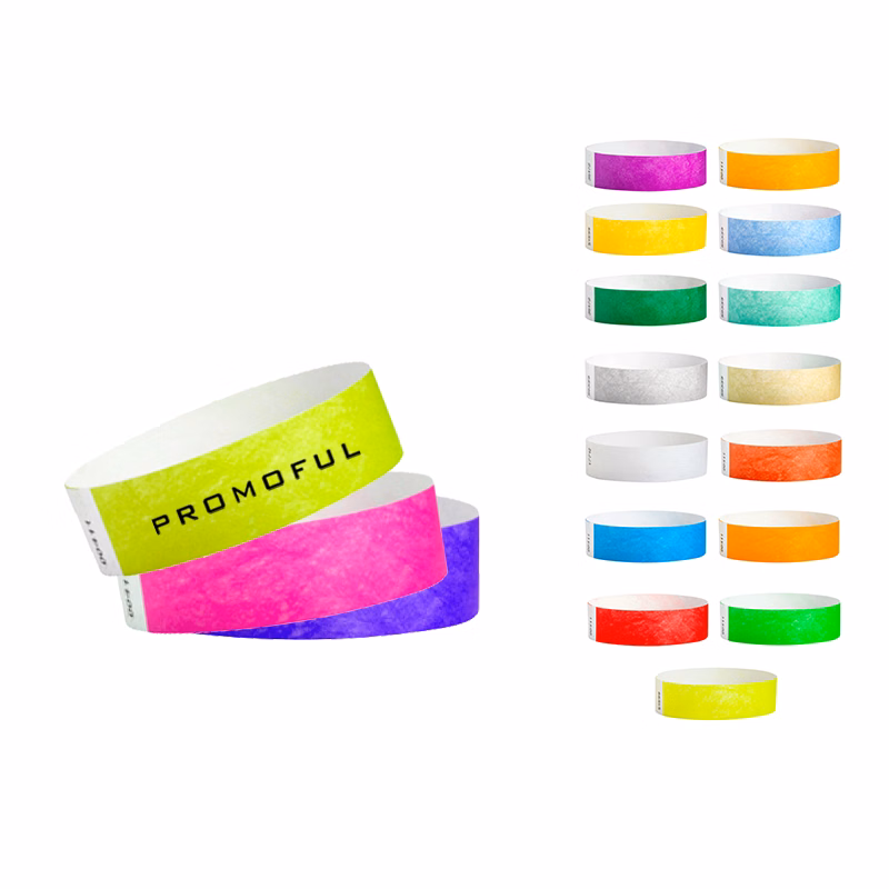 3/4" CustomTyvek Wrist Band