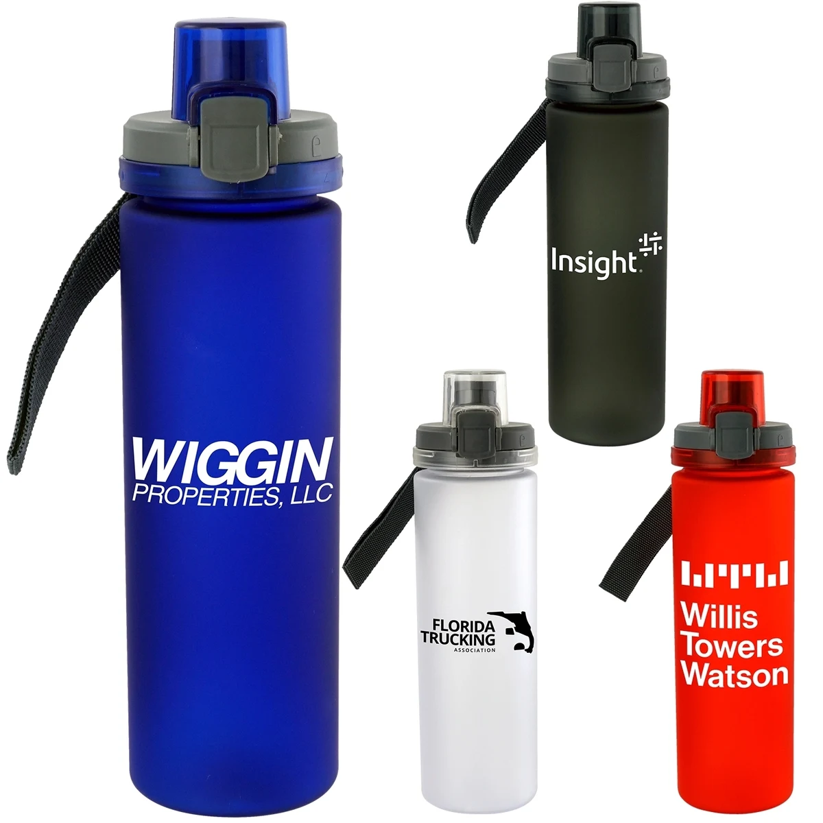LOCKING LID 24OZ FROSTED BOTTLE 1