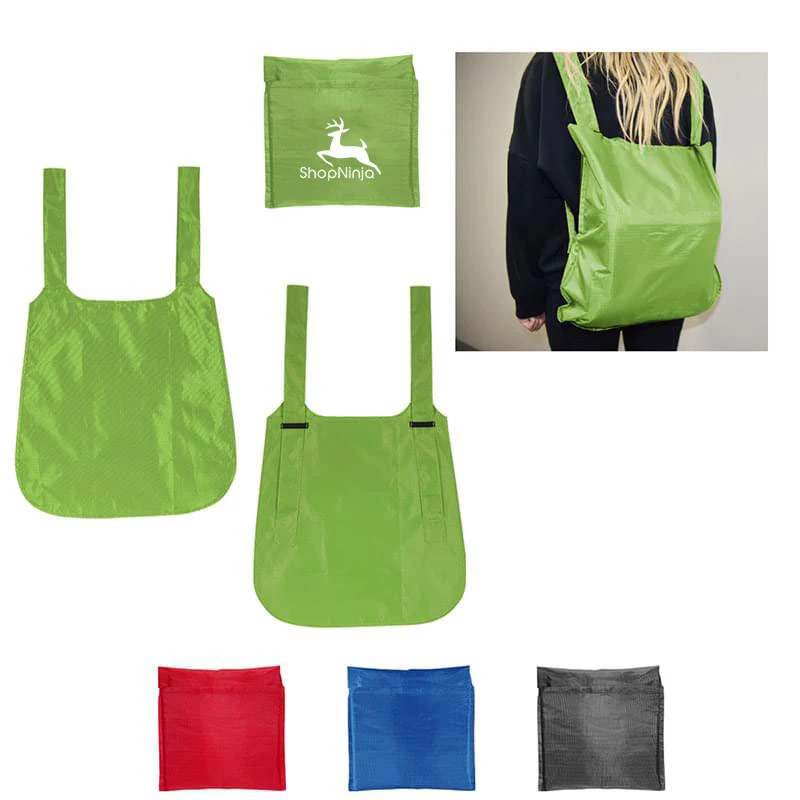 Convertible Ripstop Tote Bag Backpack 1
