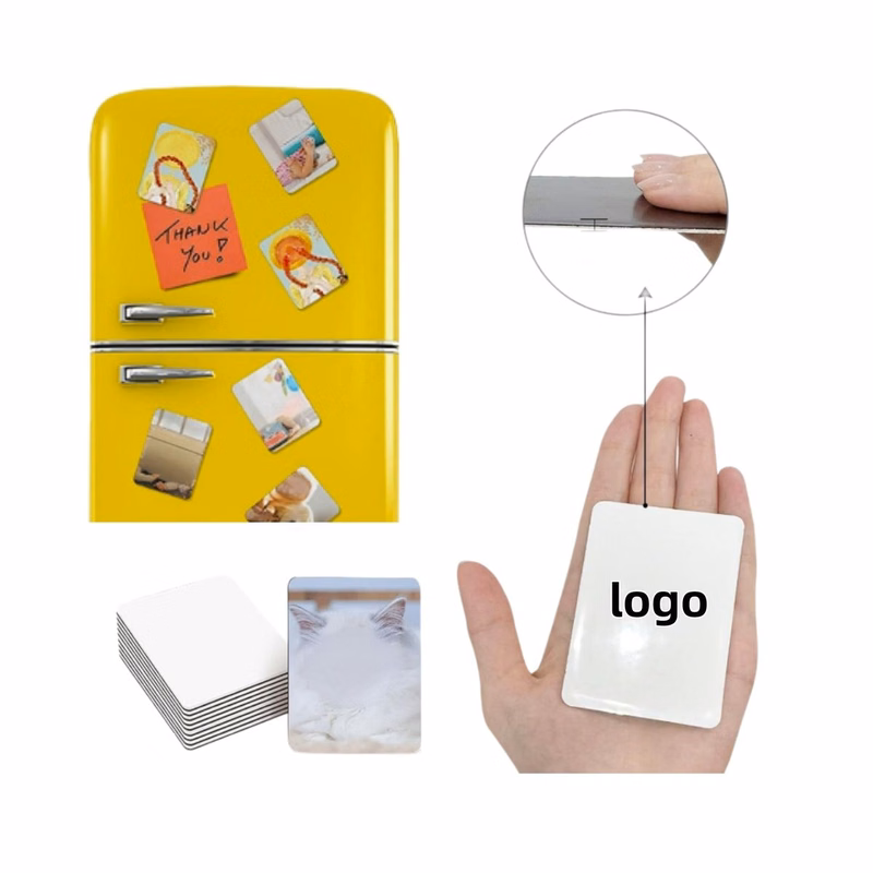 0.16" Thick Blank PVC Fridge Magnet