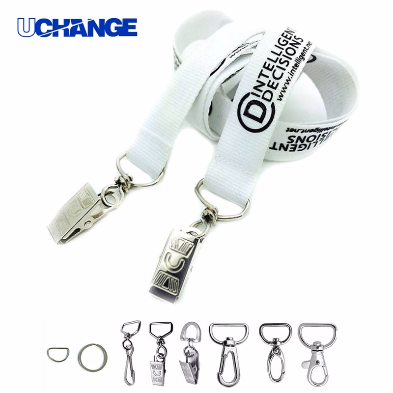 Three Quarter Inch Premium Silkscreen Polyester Lanyard with Hooks