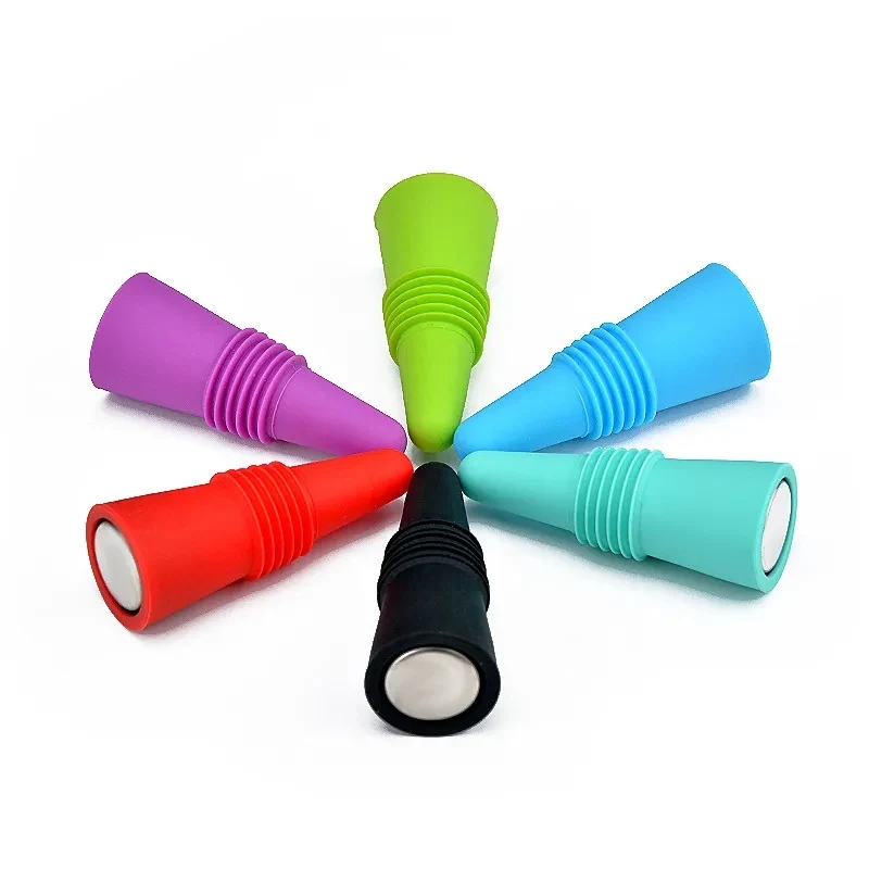 Cone Shape Silicone Wine Stopper 1