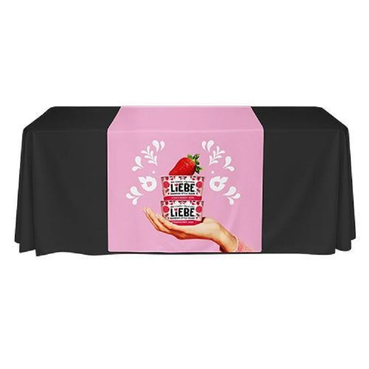 Premium 60" x 80" Table Runner (Full-Color Dye Sublimation, Full Bleed) 1