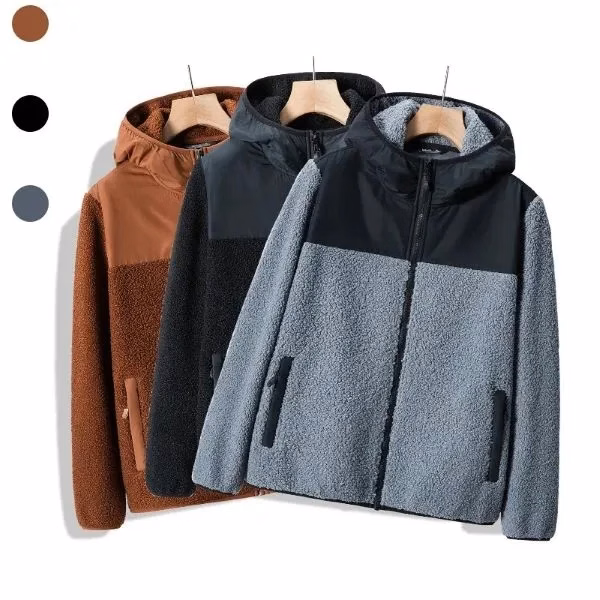 Customized Two Tone Fleece Jacket