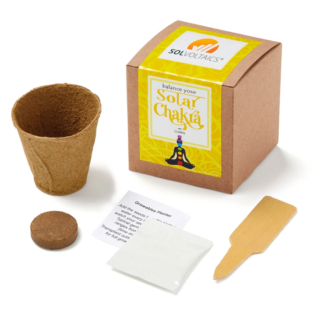 Solar Chakra Growable in Kraft Gift Box 1