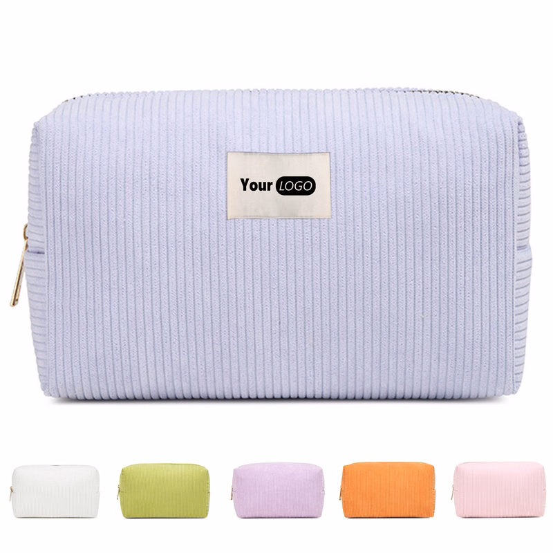 Corduroy Simple And Versatile Makeup Bag