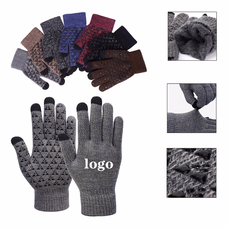 Winter Anti-Slip Touch Screen Texting Gloves