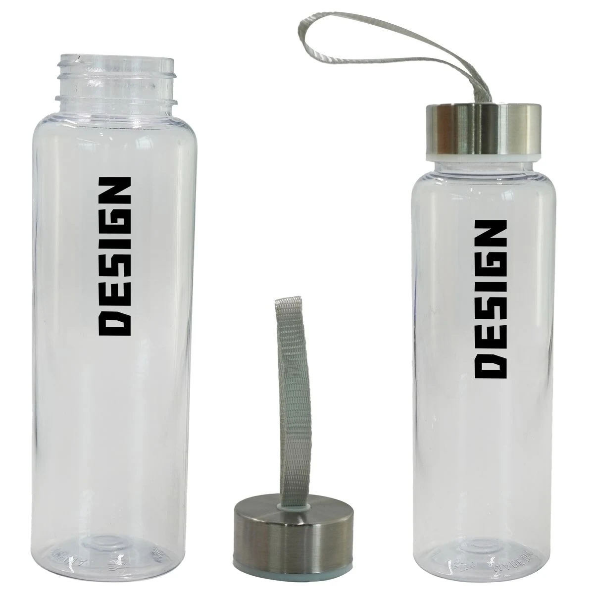 Meera Clear Water Bottle 17oz ?C Portable Plastic Bottle 1