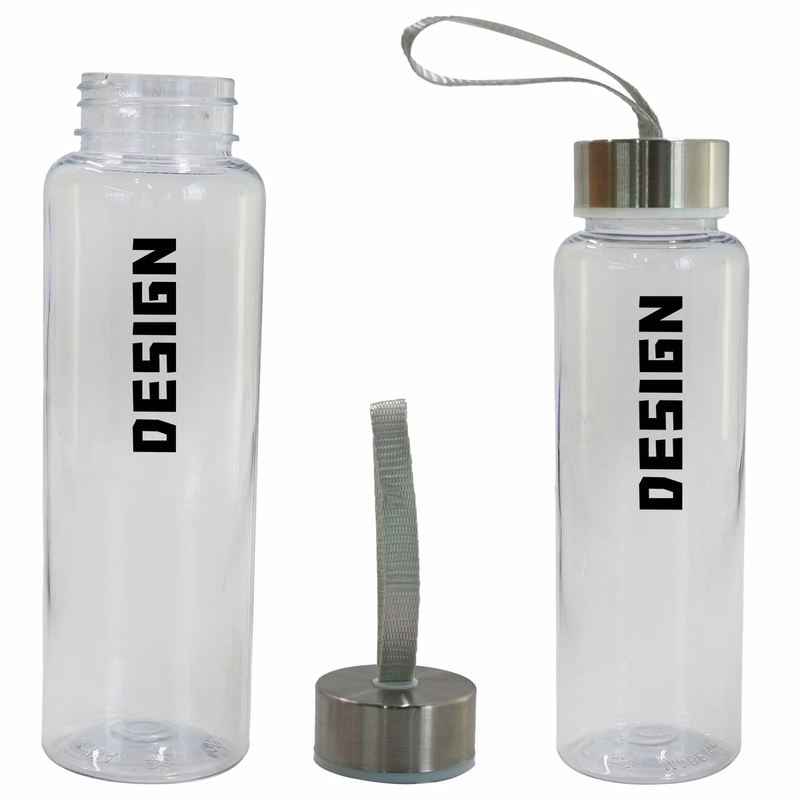 Meera Clear Water Bottle 17oz ?C Portable Plastic Bottle