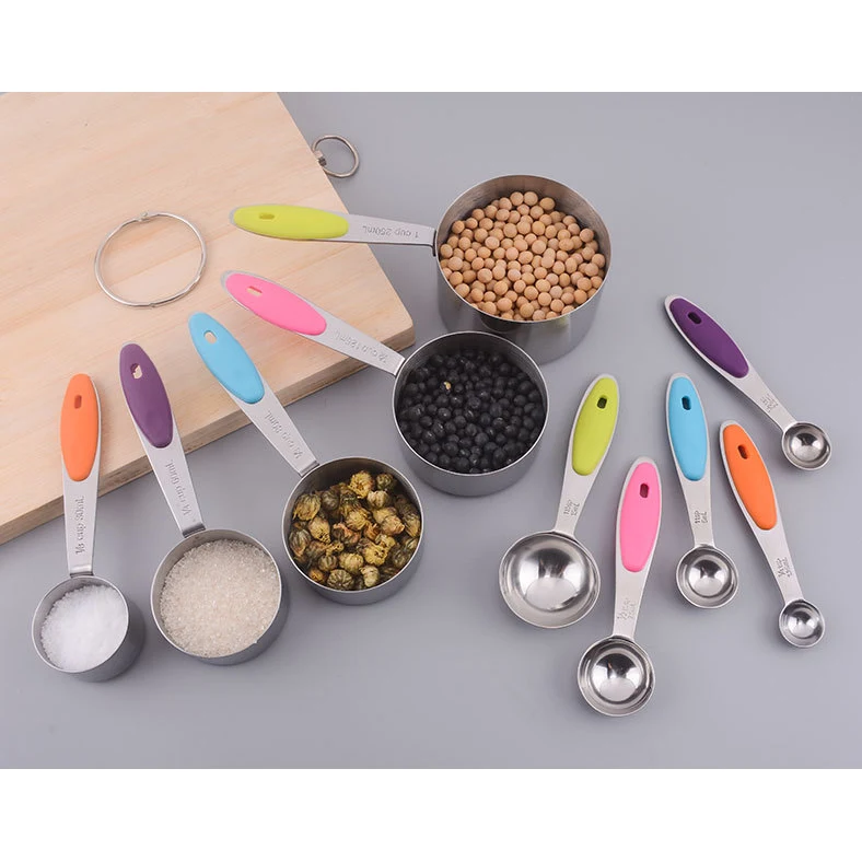 10 Piece Stainless Steel Measuring Cups And Spoons Set 1