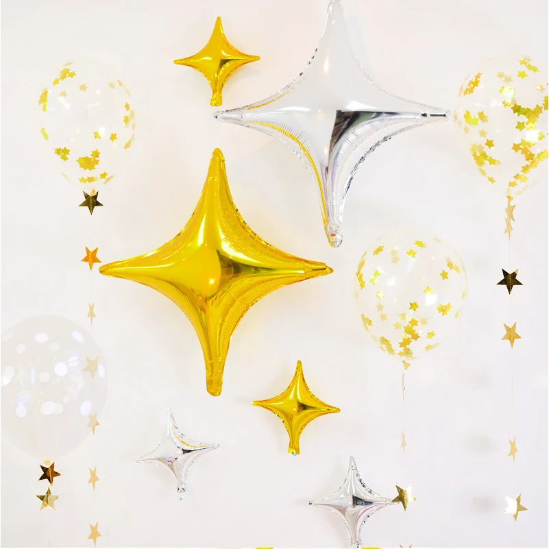 Shiny foil balloon for happy birthday party decoration 1