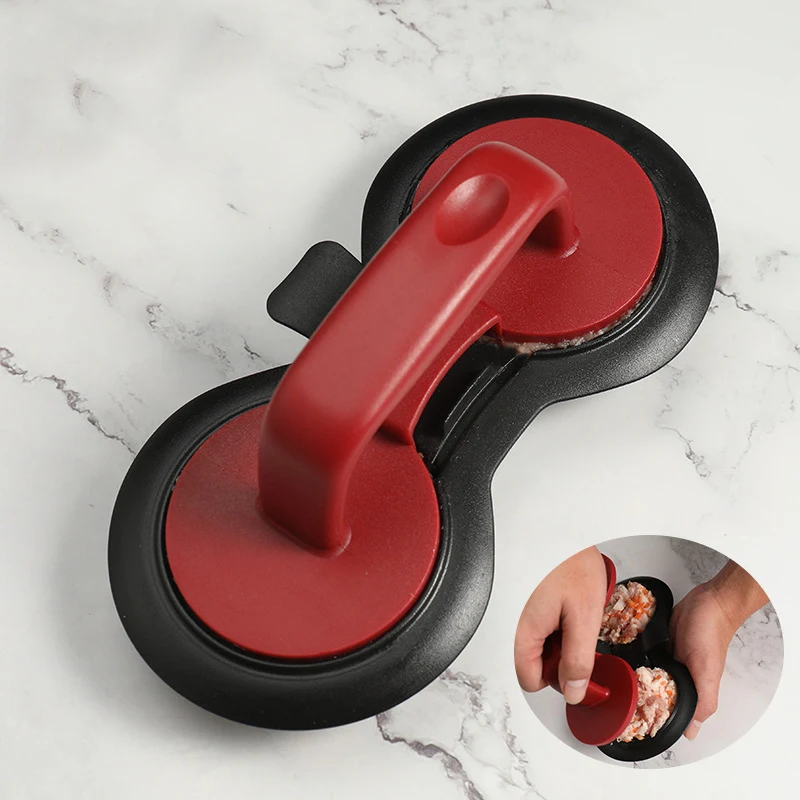 ABS double hole hamburger pressure 1