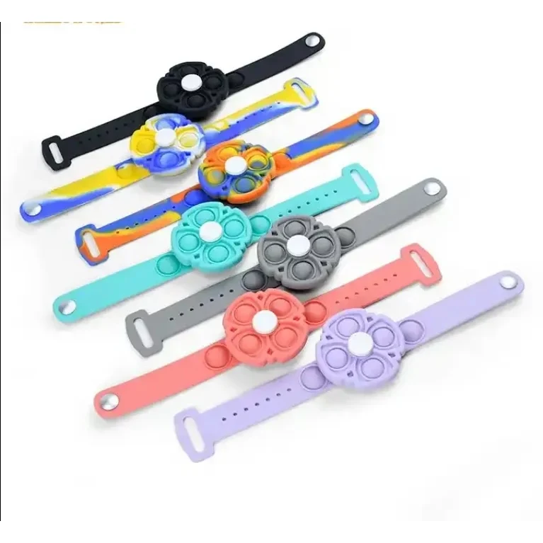 Push Bubble Sensory Fidget Bracelet Toy 1