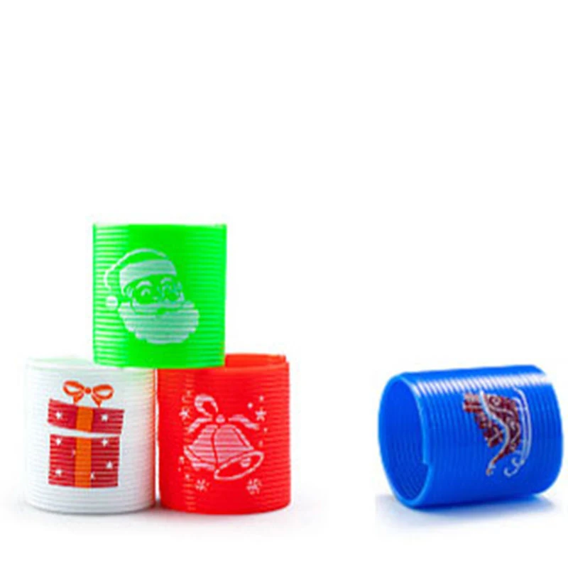 Custom Logo Spring Coil Stacking Toy 1