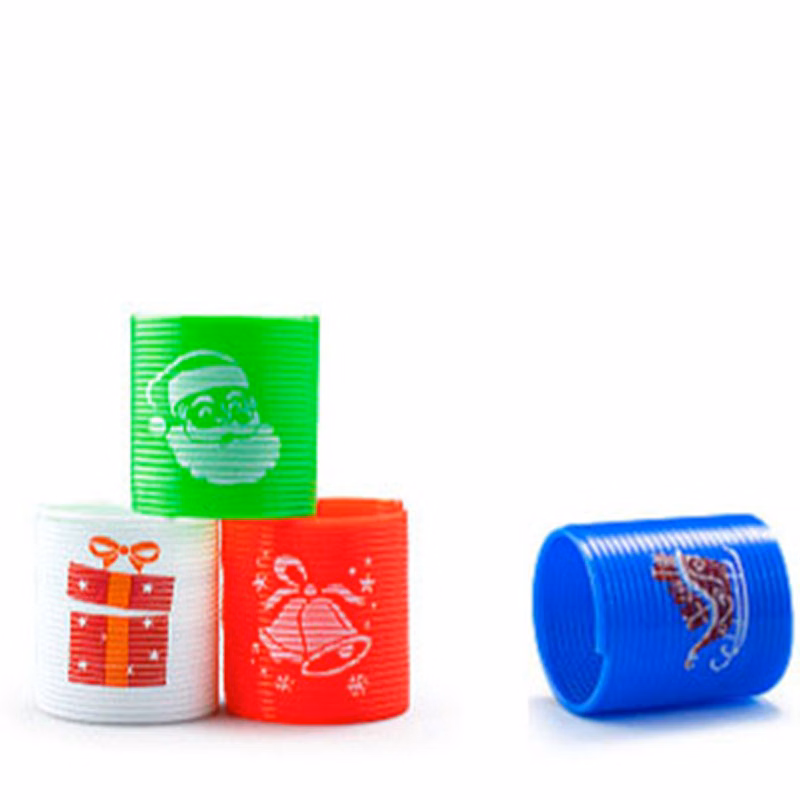 Custom Logo Spring Coil Stacking Toy