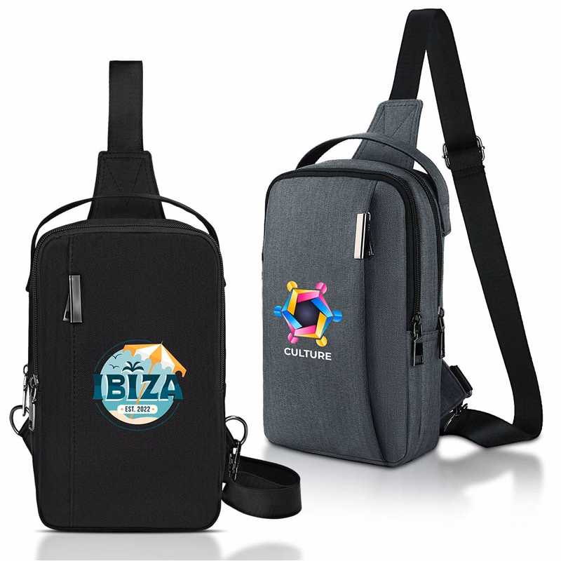Business Crossbody Sling Backpack ( 10" X 6" X 2.5" )