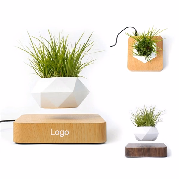 Magnetic Suspension Plant Pot Levitating Decor