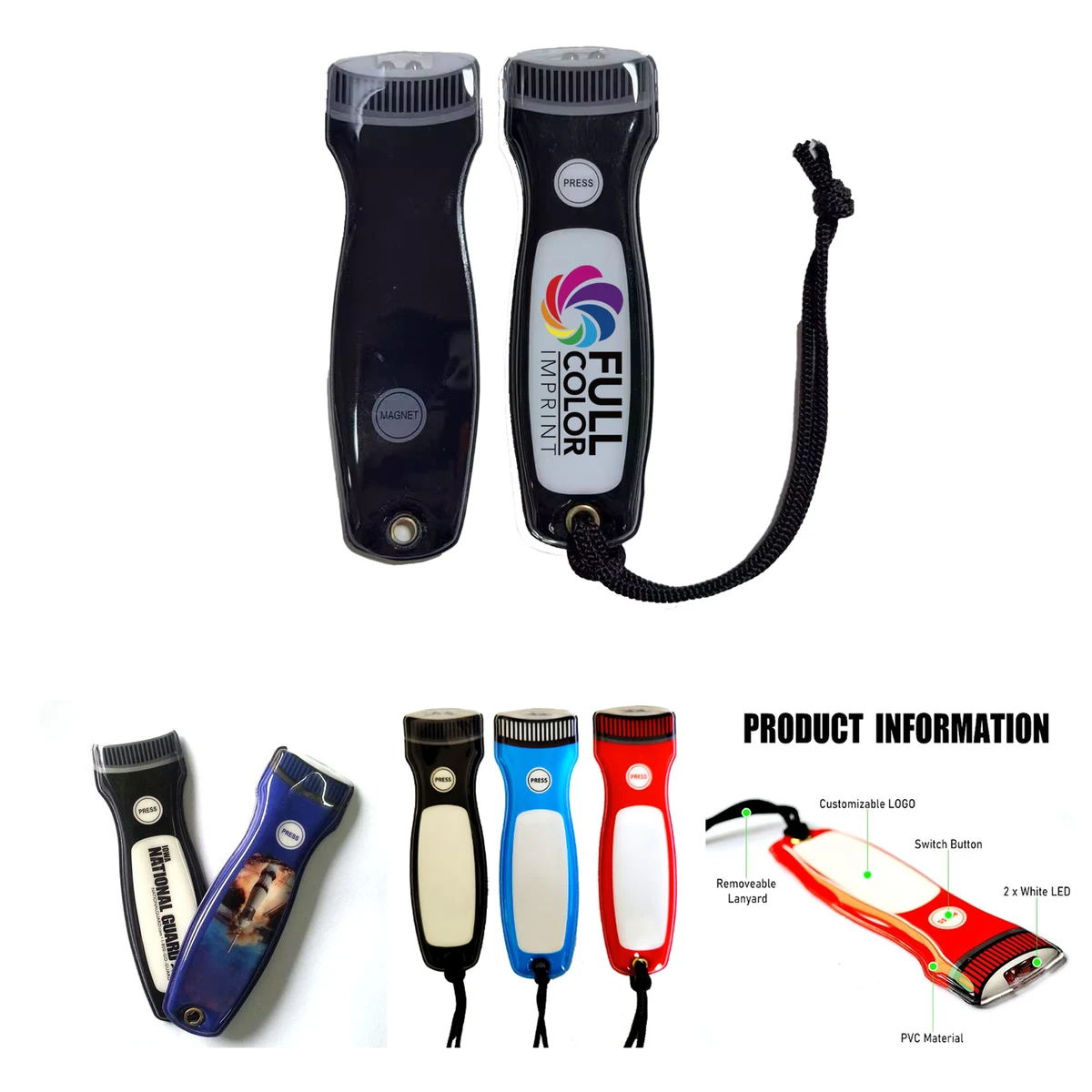 MOQ 50 pcs Magnetic Flashlight 1