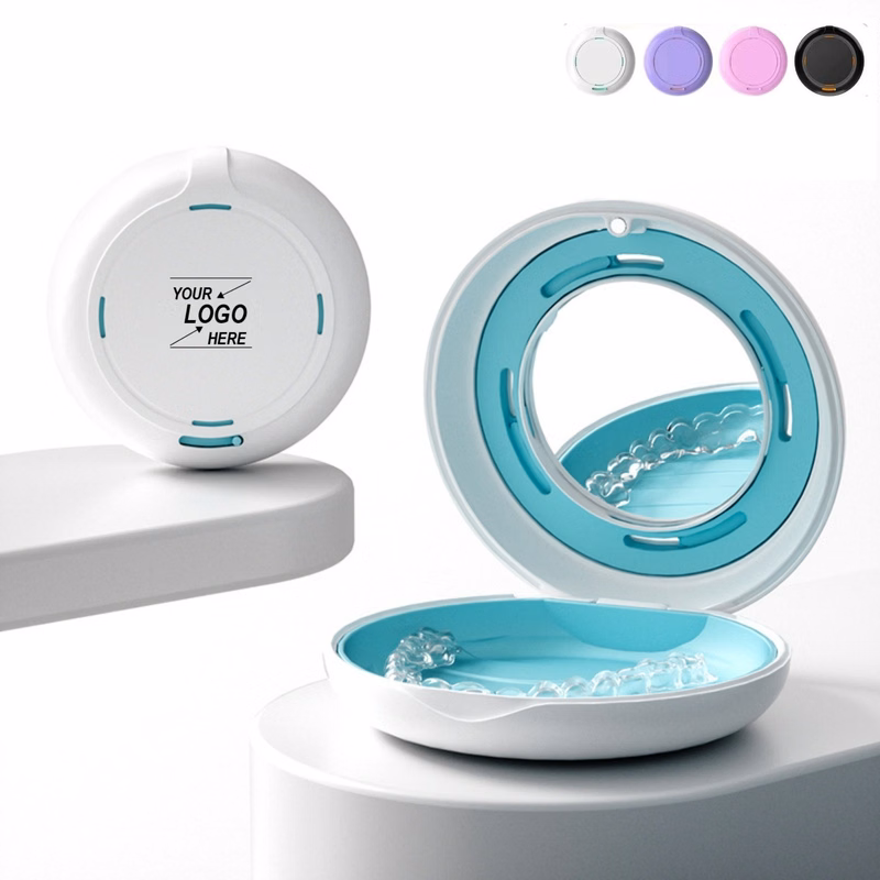 Travel Retainer Case with Mirror