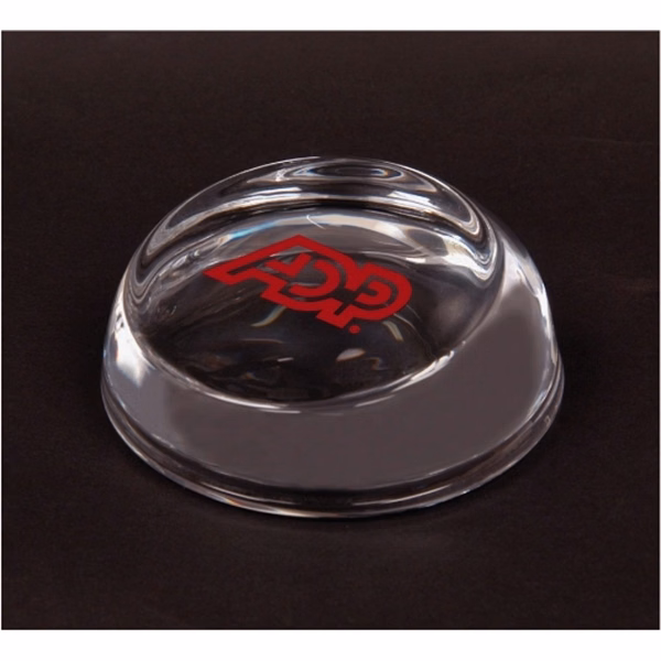 Slant Top Crystal Paper Weight
