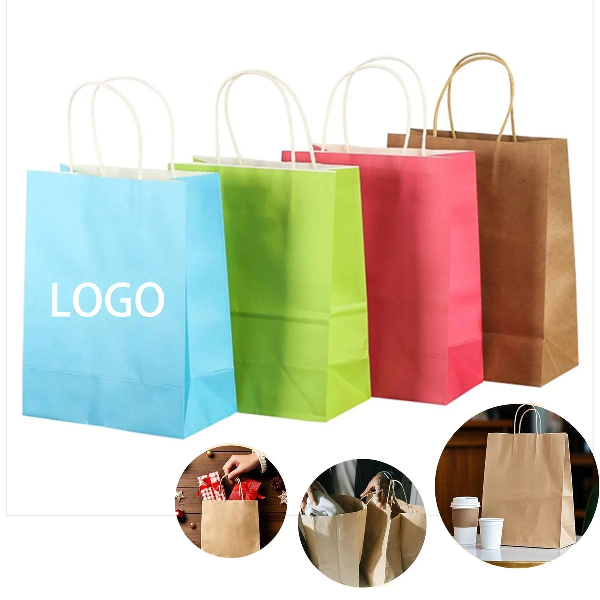 Brown Kraft Gift Bags ?C Eco-Friendly and Durable 1