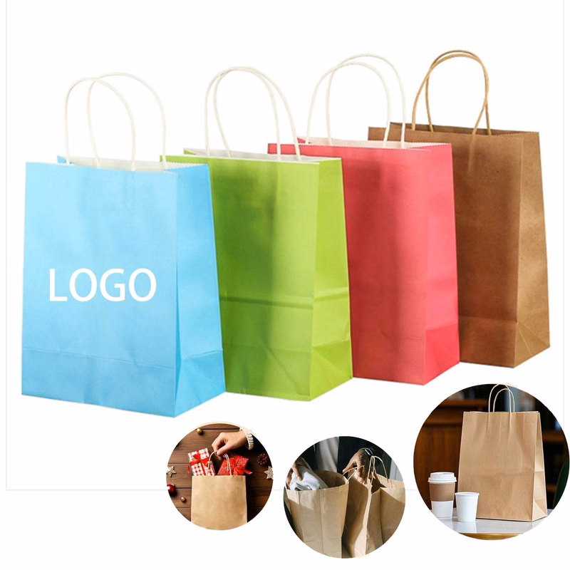 Brown Kraft Gift Bags ?C Eco-Friendly and Durable