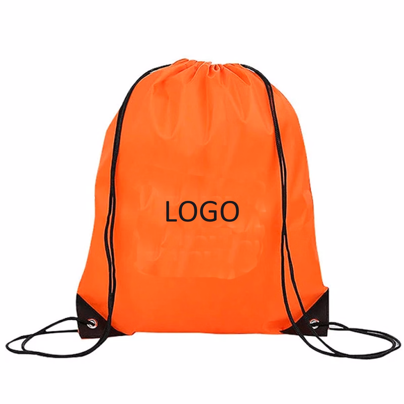 Budget Custom Drawstring Bag with Reinforced Corners