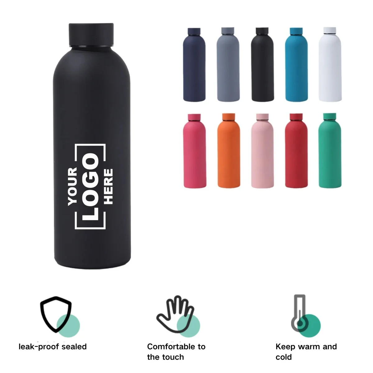 Narrow Mouth Outdoor Sports Thermos Mug Free Shipping 1
