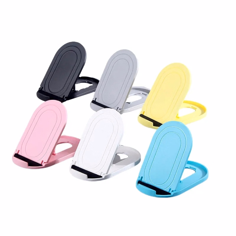 Lazy person folding phone holder