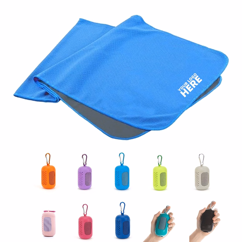 Cooling Towel With Silicone Case
