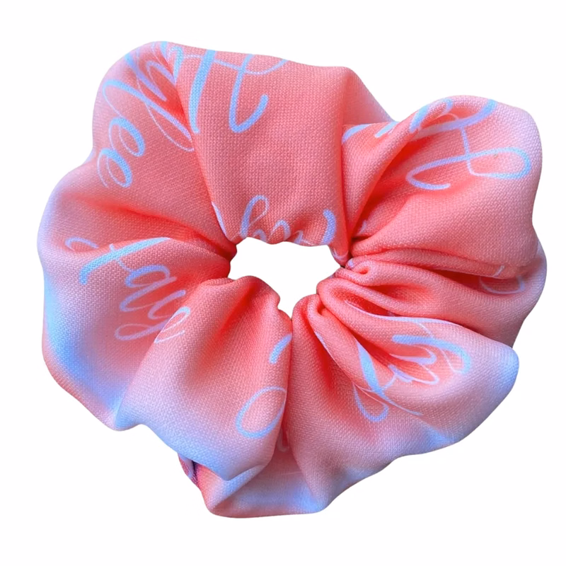 Full-Color Customized Scrunchies