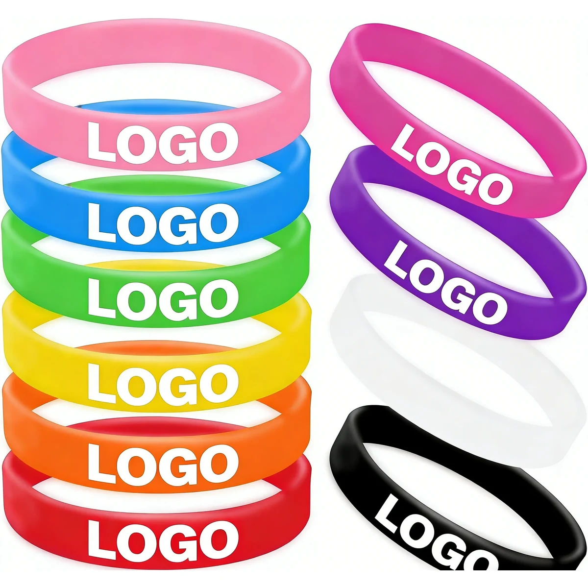Custom Printed Silicone Wristbands 1