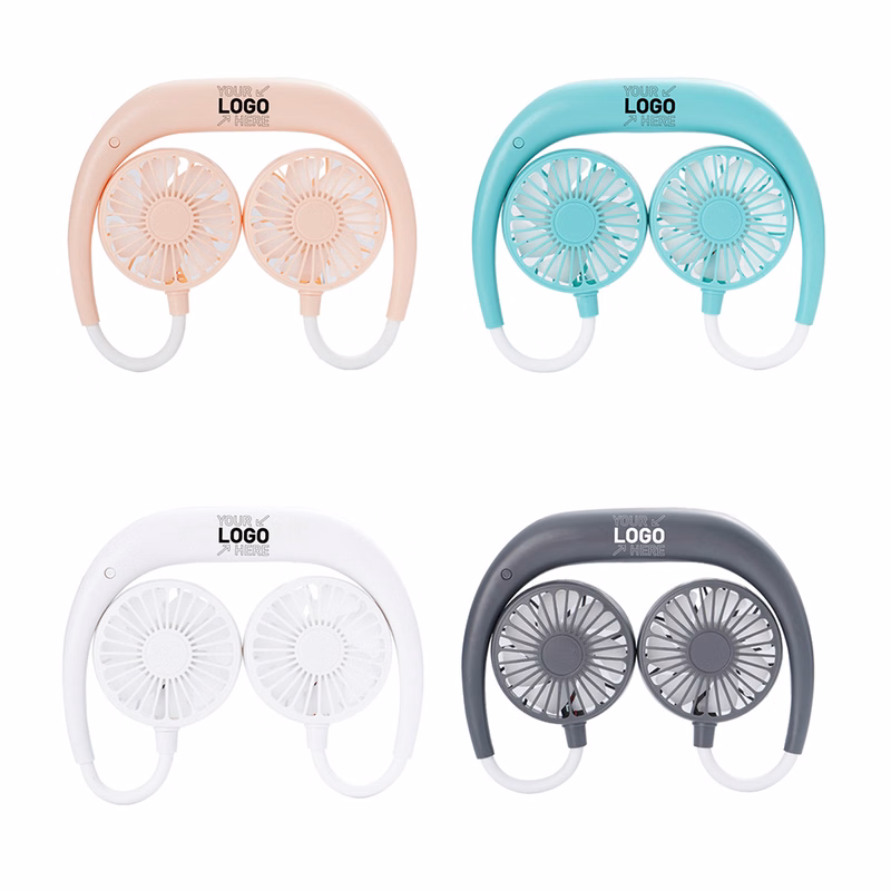 USB Rechargeable Hanging Neck Sports Fan