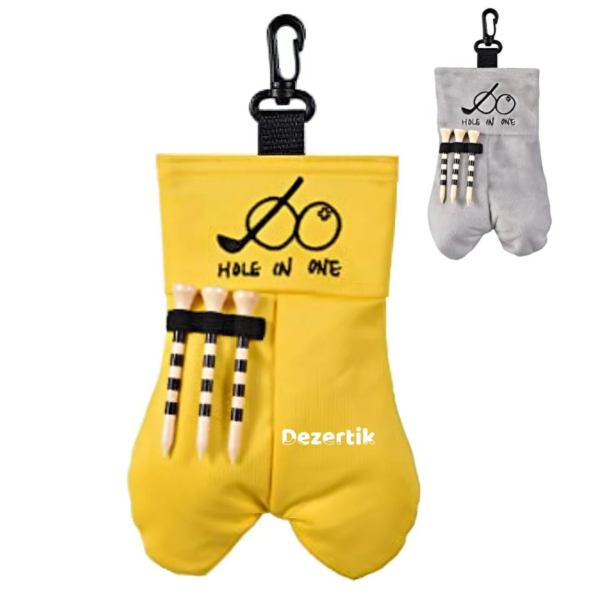 Mini Microfiber Golf Ball Pouch Bag 1