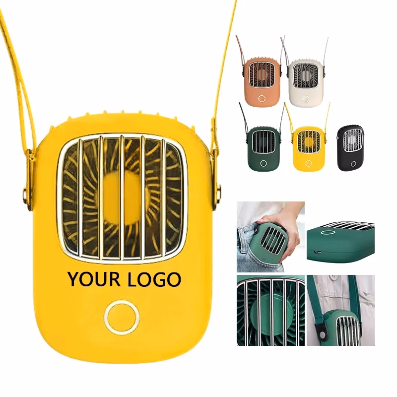 Cooling Wearable Fan with 1800mAh Rechargeable Battery