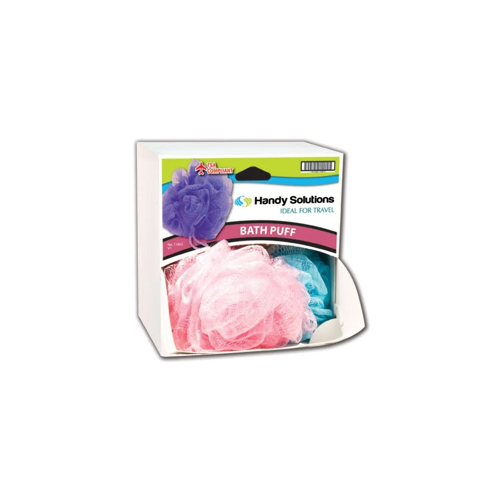 Exfoliating Loofah in Dispensing Case - Assorted Travel-Size 1