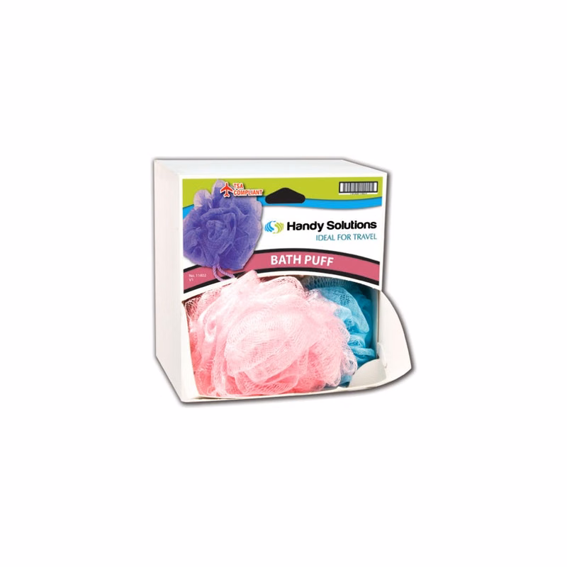 Exfoliating Loofah in Dispensing Case - Assorted Travel-Size