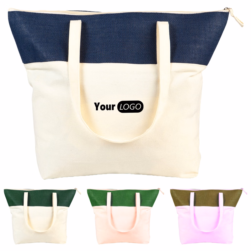 Canvas Colorful Spliced Student Shoulder Bag