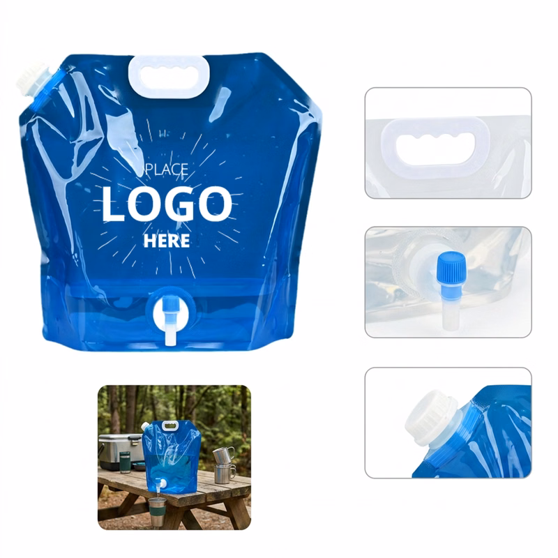 Outdoor Spout?Equipped Water Storage Pouch