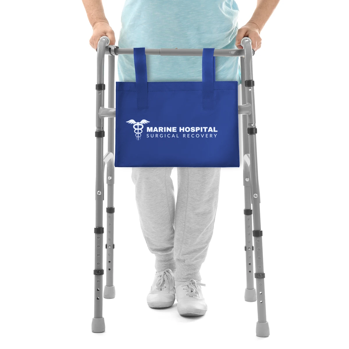 Recyclable Healthcare Walker / Hospital Rail Promotional Tote 1