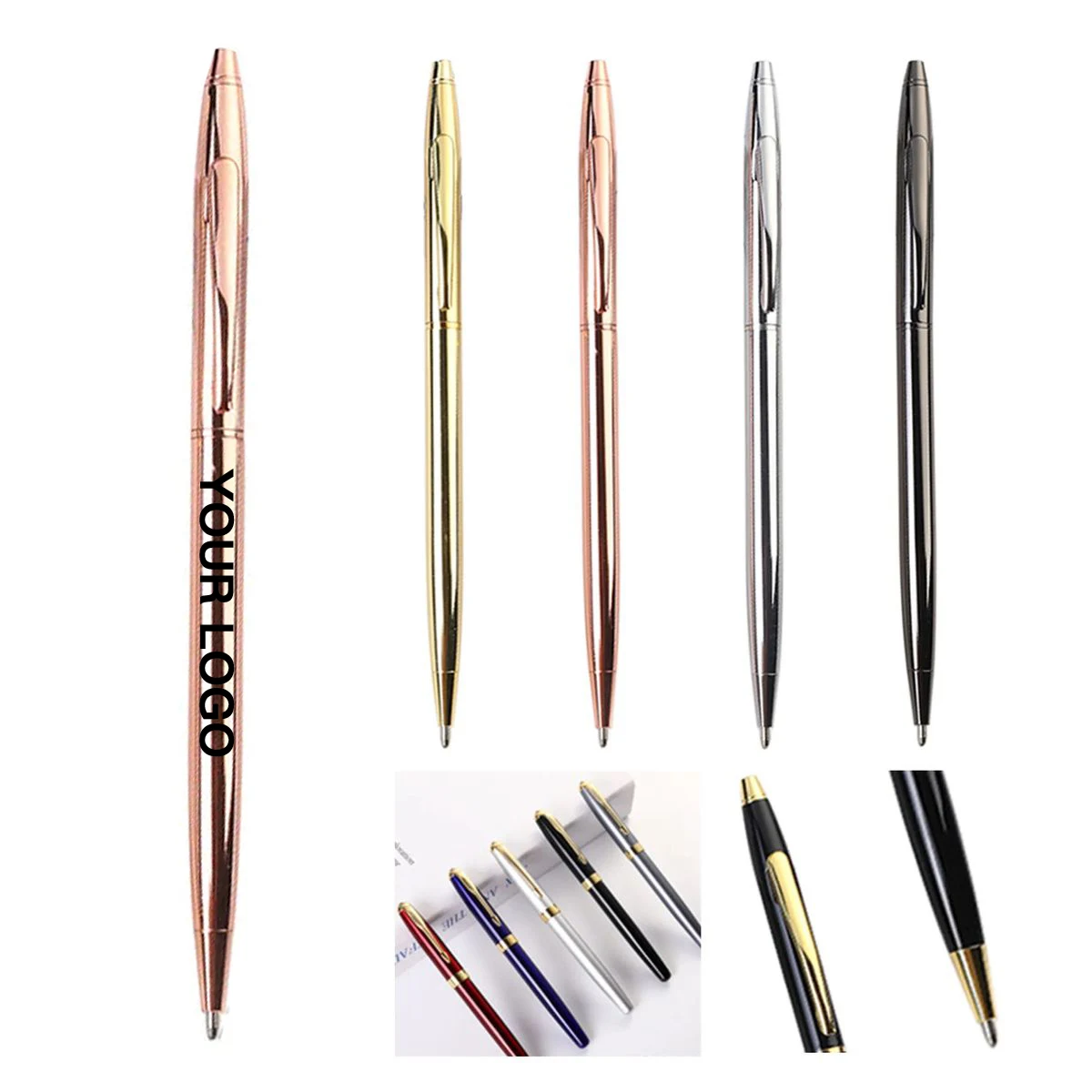 Durable Metal Ballpoint Pen for Daily Office Use 1