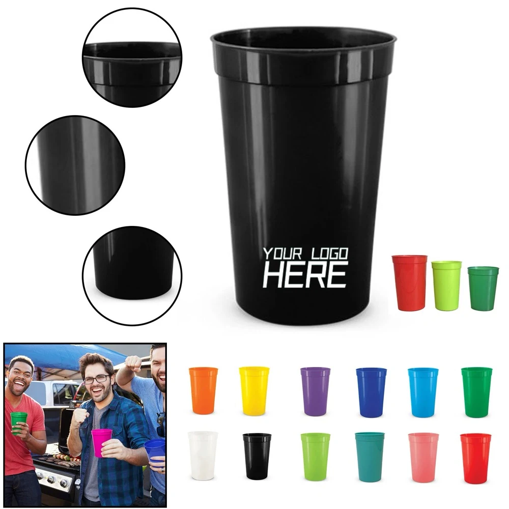 16oz Reusable Stadium Drinking Cups 1
