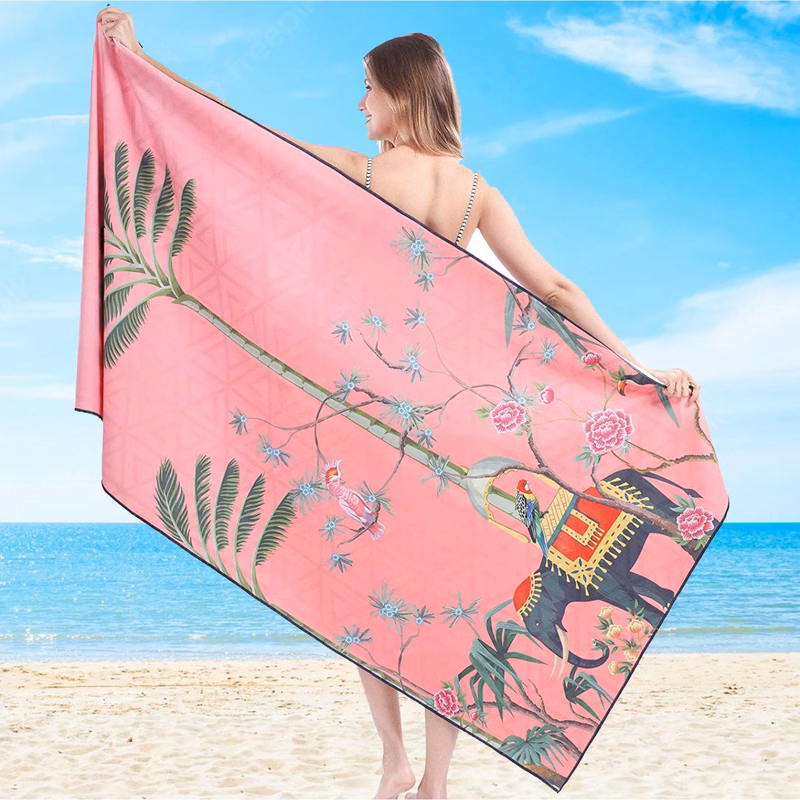 30"x 60" Sublimated Heavyweight Microfiber Beach Towel