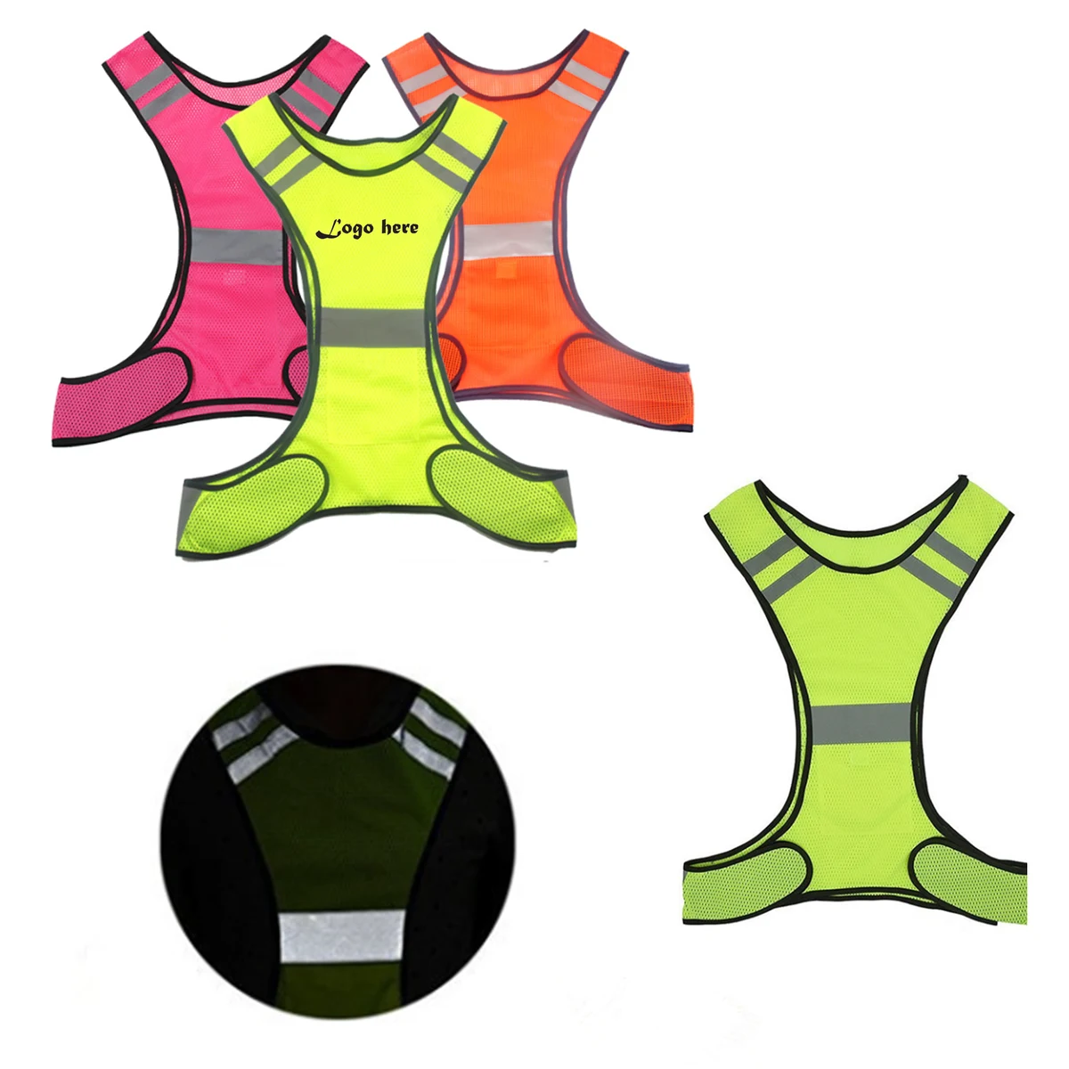 Belt Vest Safety Reflective 22"L X 20.5"W 1