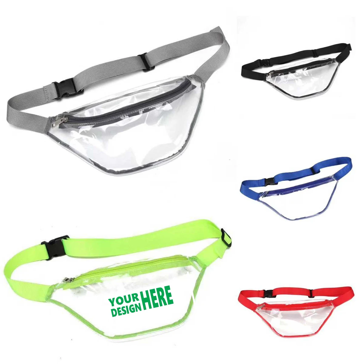 Clear Wasit Bag 1